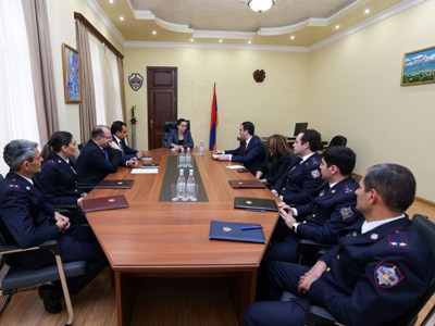 Աննա Վարդապետյանը խորհրդակցություն է անցկացրել Արագածոտնի մարզի դատախազությունում