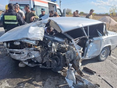 ДТП на автодороге Эчмиадзин-Воскеат: есть пострадавший