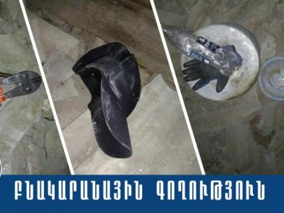 Տանիքում թաքնված երիտասարդը հայտնաբերվել և ձերբակալվել է