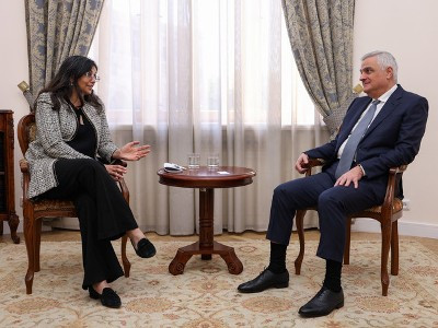 Вице-премьер Армении и замдиректора DFC обсудили перспективы развития рынка капитала республики