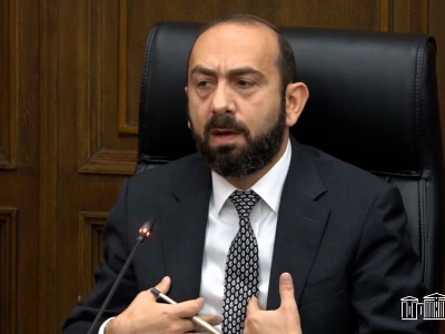 Ararat Mirzoyan. There is nothing that Armenia will do that would be dissonant with Iran's views