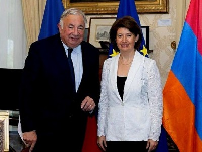 Посол Асмик Толмаджян покидает Париж: состоялись ее встречи с чиновниками Франции