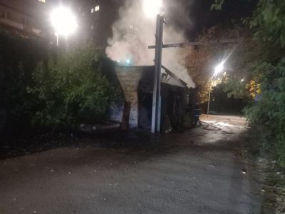 Հրդեհ «Վստրեչի» կամրջի մոտ. քաղաքացին տարբեր աստիճանի այրվածքներով տեղափոխվել է հիվանդանոց