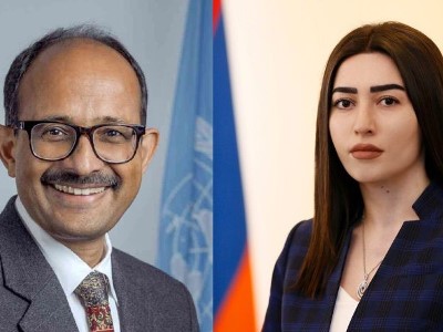 ՆԳ նախարարի տեղակալը հանդիպել է ՄԱԿ-ի գլխավոր քարտուղարի աղետների ռիսկի նվազեցման գծով հատուկ ներկայացուցչին