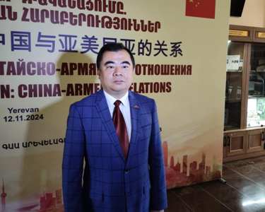Հայաստանի եւ Չինաստանի միջեւ առեւտրի ծավալը ավելացել է մոտ 35 տոկոսով. դիվանագետ