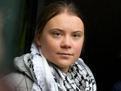 Greta Thunberg attends conference in Yerevan on Azerbaijan aggression