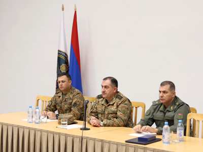 Начальник Генерального штаба ВС РА посетил Военную академию имени Вазгена Саркисяна