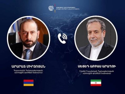 Главы МИД Армении и Ирана провели телефонный разговор