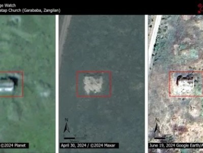 Азербайджанцы разрушили церковь Тандзатап 19-го века в Ковсаканском районе Арцаха