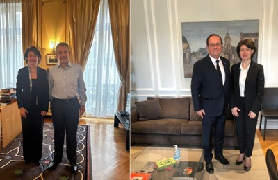 Դեսպան Տոլմաջյանը հանդիպումներ է ունեցել Ֆրանսիայի նախկին նախագահներ Նիկոլա Սարկոզիի և Ֆրանսուա Հոլանդի հետ