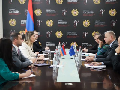 Министр юстиции приняла руководителя делегации Европейского союза в Армении