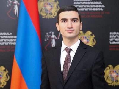 Нерсес Зейналян назначен советником министра юстиции Армении