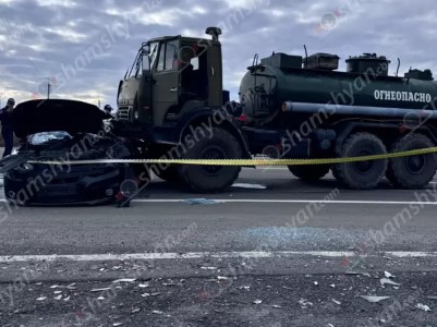 ДТП в Шираке: среди пострадавших граждане России