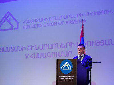 Վահան Հարությունյանն ընտրվել է Հայաստանի Շինարարների միության նախագահ (ֆոտո)