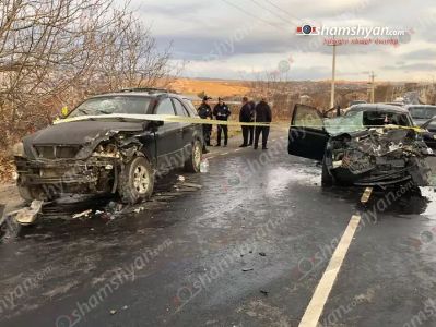 Тяжелое ДТП на дороге Ереван-Ванадзор: Есть пострадавшие
