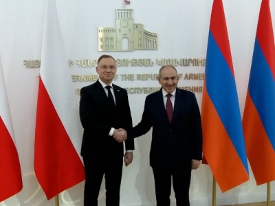 Пашинян принял президента Польши
