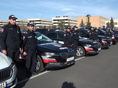 Ուժեղացված ծառայության ընթացքում պահպանվող հատուկ նոր տարածք է տեղափոխվել 125 մեքենա