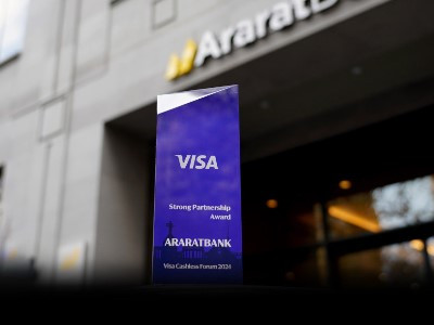 AraratBank Receives Visa Strong Partnership Award