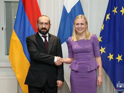 Ararat Mirzoyan, Elina Valtonen thoroughly discuss Armenia-EU partnership agenda matters