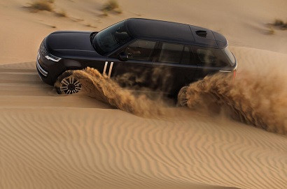 В сеть слили снимки с испытаний электрического  Range Rover 2025 года выпуска