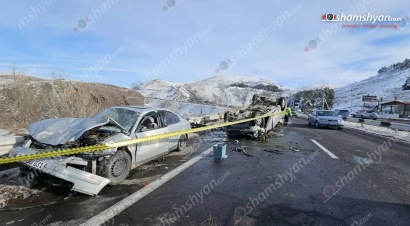 Крупное ДТП в Котайке: пострадали 6 человек