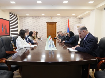 Ժաննա Անդրեասյանը ԻԻՀ «Սաադի» հիմնադրամի նախագահի հետ քննարկել է պարսկերենի ուսուցման զարգացման հնարավորությունները