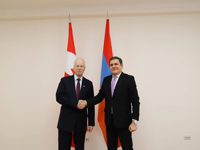 Պարույր Հովհաննիսյանը Ստեֆան Դիոնի հետ հանդիպմանն անդրադարձել է Հարավային Կովկասում խաղաղությանն ուղղված քայլերին