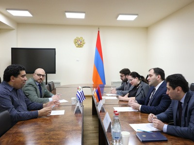 Ուրուգվայը հետաքրքրված է ՀՀ-ի հետ տեխնոլոգիական ոլորտում` հատկապես տեխնոլոգիական կրթության ուղղությամբ գործակցությամբ