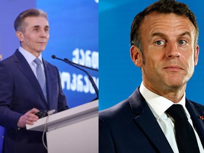 Иванишвили пообщался по телефону с Макроном