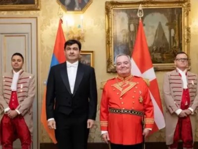 ՀՀ դեսպանն իր հավատարմագրերն է հանձնել Երուսաղեմի Ռազմական Ուխտի Արքայազնին