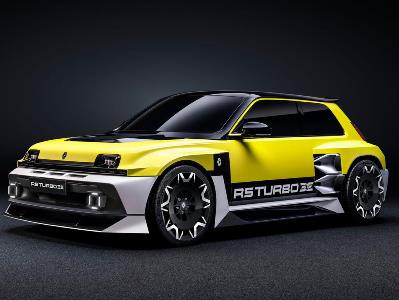 Renault представил свой яркий электрический концепт-кар  5 Turbo 3E с двигателем нового поколения