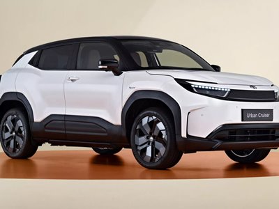 Toyota unveils its new Urban Cruiser