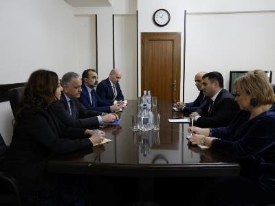 Глава ИОБПП Армении и представители делегации ЕС обсудили двусторонние торговые отношения