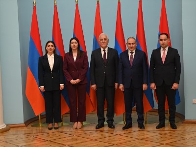 В Армении состоялась церемония присяги новоназначенных министров