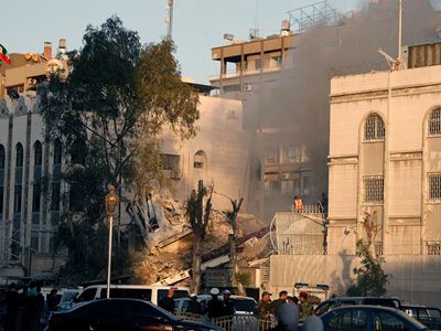 Iranian embassy employee killed in Damascus