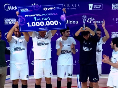 В Армении развивается спорт XXI века: в Ереване прошли чемпионаты по фиджитал-футболу и фиджитал-танцам
