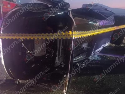 Արարատի մարզում բախվել են «Toyota»-ն և «Opel»-ը․ վերջինս կողաշրջվել է․ կա վիրավոր․ ճանապարհը դարձել է միակողմանի