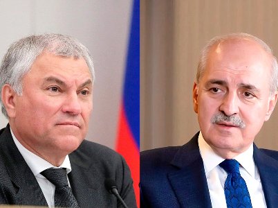 Председатель Госдумы РФ пригласил спикера парламента Турции на конференцию по противодействию терроризма