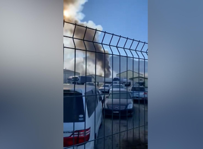 Fire that broke out in warehouse at Armenia’s Bagratashen checkpoint on Georgia border contained