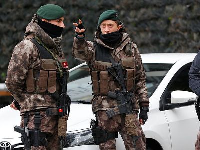 Turkey security forces carry out raids against Kurds