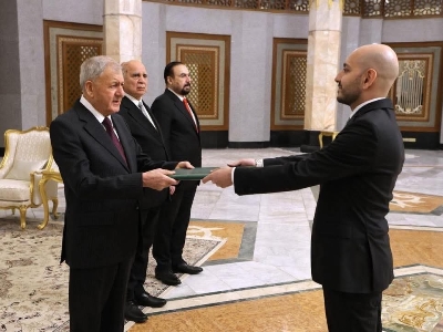 Посол Армении вручил верительные грамоты президенту Ирака