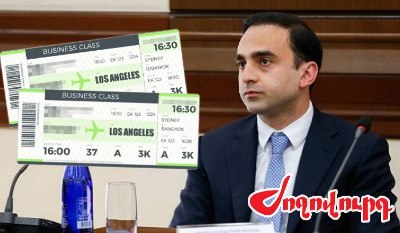 «Ժողովուրդ». Ավինյանի թանկարժեք ավիատոմսի համար պատժվողներ դեռ չկան