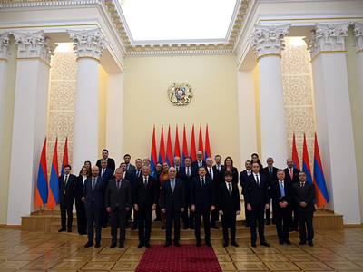 Президент Армении и послы стран-членов ЕС обсудили вопросы сотрудничества