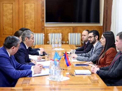 Արփինե Սարգսյանը Ղազախստանի դեսպանի հետ քննարկել է միգրացիոն ոլորտում համագործակցությունը