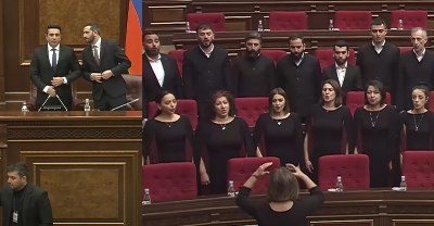 «Ժողովուրդ». Օրենքով չհաստատված տողերով հիմն է հնչել Ազգային ժողովում
