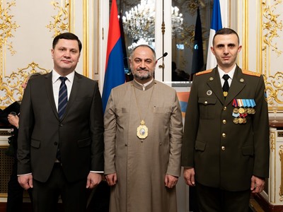 Փարիզում տեղի է ունեցել ՀՀ ԶՈՒ կազմավորման 33-րդ տարեդարձին նվիրված հանդիսավոր ընդունելություն