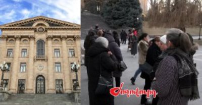 «Ժողովուրդ». Անհետ կորածների ծնողներին ԱԺ-ն «բանտարկել» էր օթյակում՝ ապակիներով փակված
