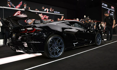 NASCAR team owner buys first 2025 Corvette ZR1 hypercar for $3.7M at charity auction