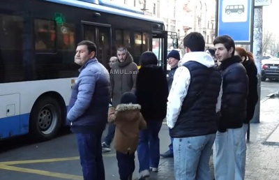 День 5: Граждане бойкотируют повышение платы за проезд в транспорте Еревана