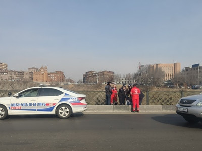 Հաղթանակի կամրջի վրա քաղաքացու ինքնասպանության փորձը կանխվել է